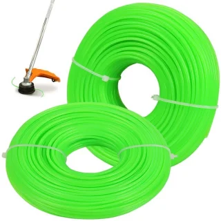 Solidchoice Nylon trimmerdraad 2mm voor grasmaaier, 328 feet