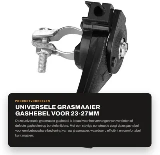 Solidchoice universele gashebel voor grasmaaier en borstelsnijder 23-27mm