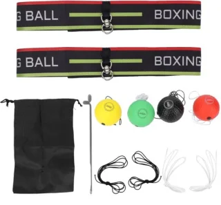SportPro Reflexbalset - Boksreflexbal