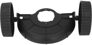 Stabilisator steunwiel voor professionele grasmaaier