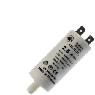 Startcondensator 2,5 µF - Ø25 mm - 450 V - m-winkel