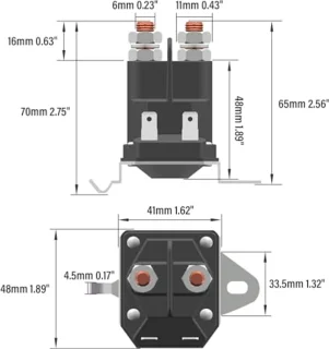 Startrelais 12V - Vervangingsmagneetschakelaar