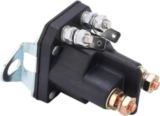 Startrelais grasmaaier 12V zwart
