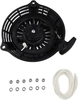 Starttrekker grasmaaier recoil starter kit zwart