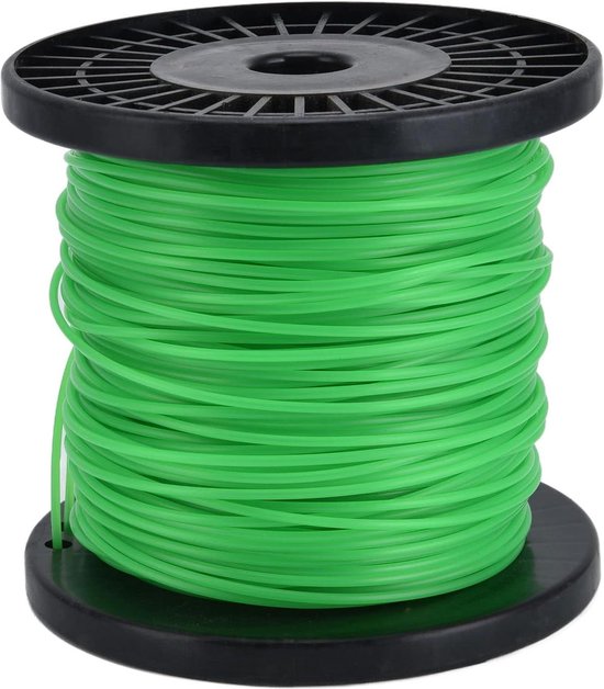 String Trimmer Line 2mm Quadrate Groen 100m