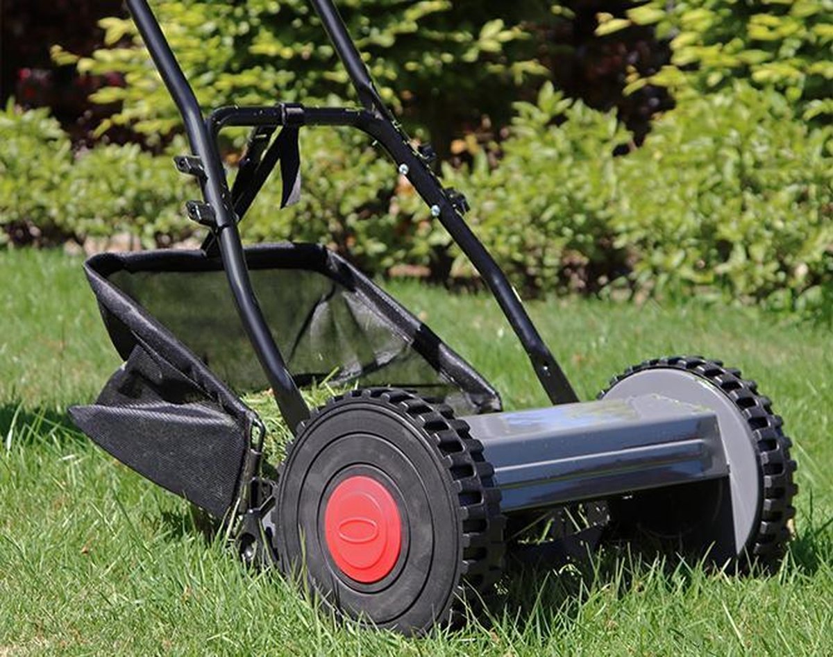 Wat vinden we goed aan de Talen Tools Handgrasmaaier 30 cm 16L opvangbak