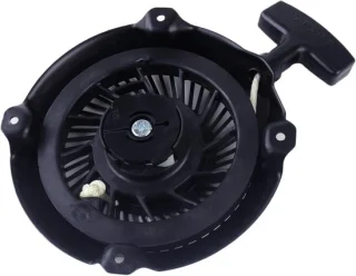 Terugslagstarter motor - trekstarter - 17x34 cm - zwart
