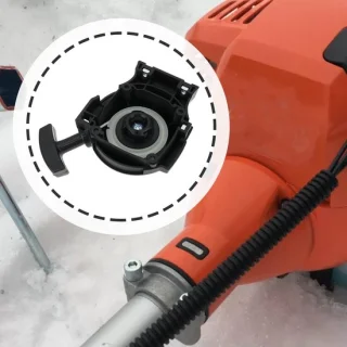 Terugslagstarter voor grasmaaier
