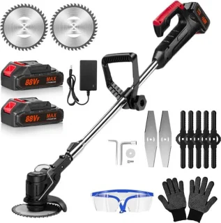 Traumheim Accugrastrimmer met 2 accu’s en oplader