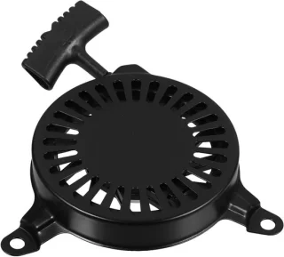 Trekplaat grasmaaier startmotoronderdeel 19x18x2,5 cm zwart
