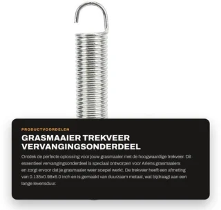 Trekveer 08320300 voor Ariens/Gravely grasmaaier