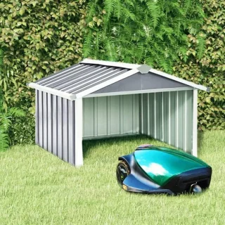 Tuinhuis van verzinkt staal, 92 x 97 x 63 cm