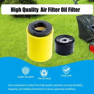 Tune-upkit met lucht- en oliefilter voor grasmaaier