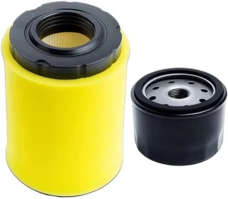Tune-upkit met lucht- en oliefilter voor grasmaaier