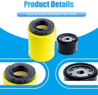 Tune-upkit met lucht- en oliefilter voor grasmaaier