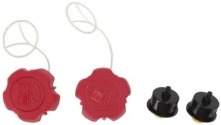 Twee brandstofdoppen en een brandstofpompset voor AISEN grasmaaiermodellen 1630, 1855, 1860, 2055, 2060 en 2060PRO
