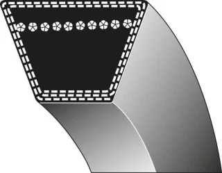 De Universeel Aandrijfriem Grasmaaier V-riem 13 x 686 mm in één oogopslag
