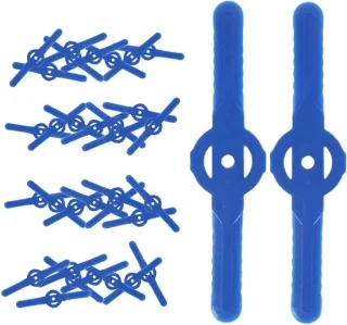 Universeel Trimmerkoppen 100 stuks Blauw