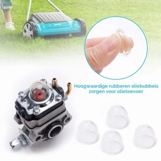 Universele brandstoffilterset voor grasmaaier