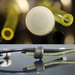 Universele brandstofleidingen met filter voor bosmaaier en grasmaaier, 2 sets