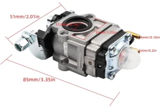 Universele carburateurset voor grasmaaiers 52/49/43cc