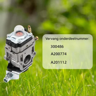 Universele carburateurset voor grasmaaiers 52/49/43cc