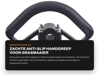 Universele handgreep voor grasmaaier en bosmaaier