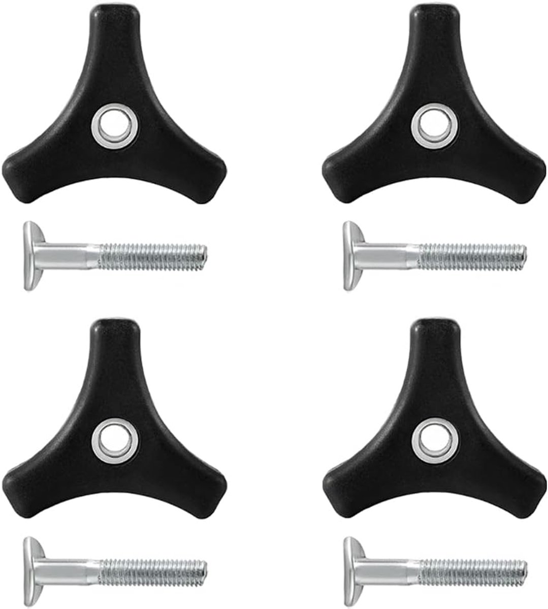 De Universele kunststof handvat knoppen voor grasmaaiers, 4 stuks in één oogopslag