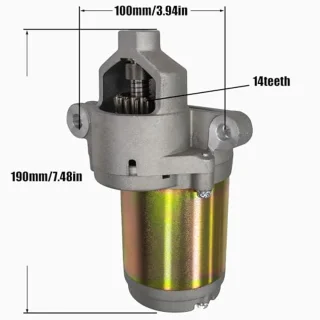 Universele startmotor voor grasmaaiers