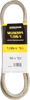 V-riem 1/2 x 56 zwart