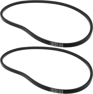V-riem grasmaaier 2 stuks 840mm zwart