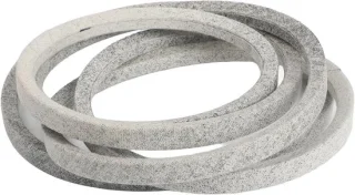 V-riem voor grasmaaier en tractor, 1/2 x 92-7/16 inch, grijs
