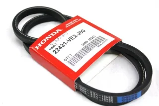 V-riem voor grasmaaier