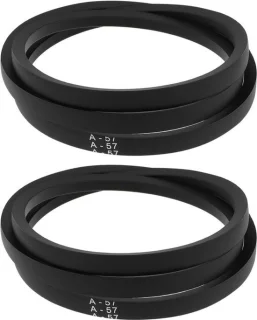 V-riem voor grasmaaier – vervangende riem – set van twee – zwart