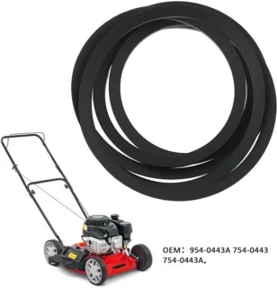 V-riem voor grasmaaier