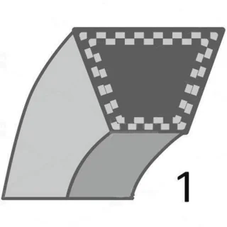 V-snaar 125 cm Grasmaaier