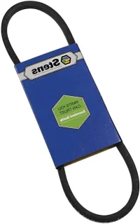 V-snaar grasmaaier 24-1/2 x 3/8 inch zwart