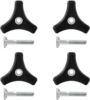 Vemera grasmaaierhandvatknoppen set van 4 stuks