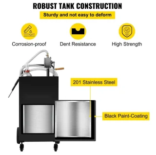 Verrijdbare brandstoftank 113 L