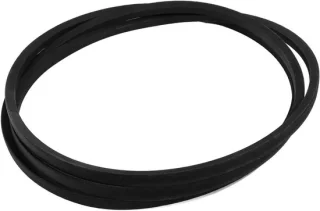 Vervangende aandrijfriem grasmaaier - 107x45x1.2 cm - zwart