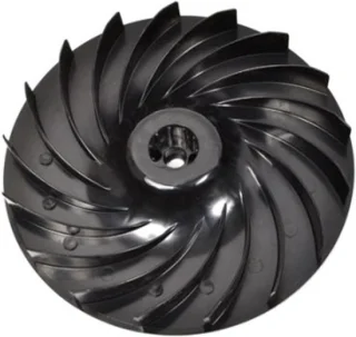 Vervangende impeller ventilator, 32 x 31,5 x 4 cm, grijs