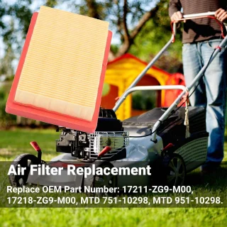 Vervangende luchtfilter grasmaaier voor XT149 en XT173 van ServiceTopper – 6 stuks