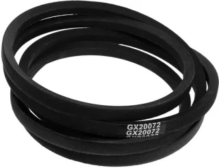 Vervangende rubberen riem - maaieronderdeel - 42 inch - zwart