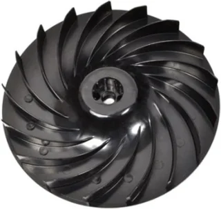 Vervangende ventilatorimpeller - 32 x 31.5 cm - zwart