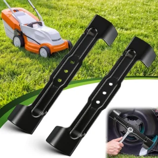 Vervangingsmessen voor Bosch Rotak 37 Li-serie – zwart staal