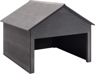 vidaXL Overkapping Grasmaaier 80x80x70 cm HKC