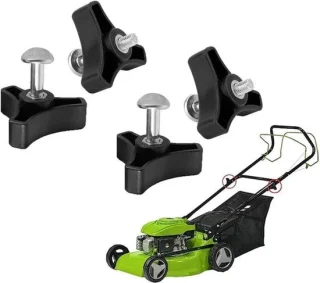 Vleugelmoeren voor grasmaaiers, 4 stuks