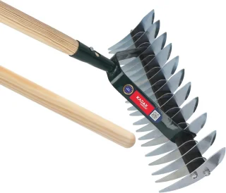 Vloerbeluchter Handmatige verticuteermachine 37 cm