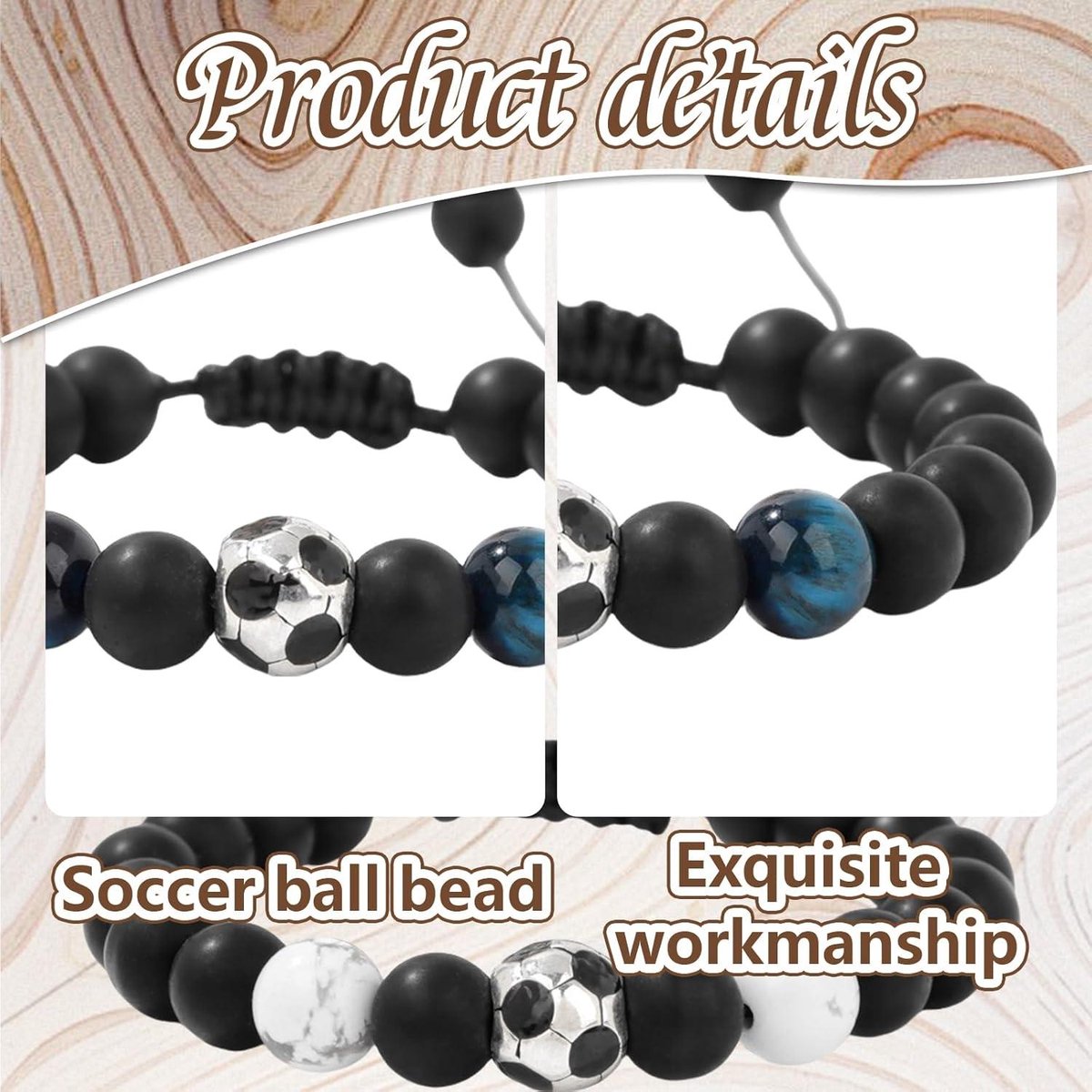 Voetbal armband jongens 1-12 jaar
