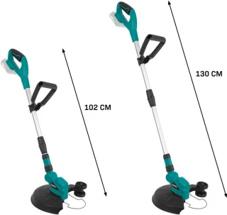 VONROC 20V Accu Grasmaaier en Grastrimmer Set 32 cm